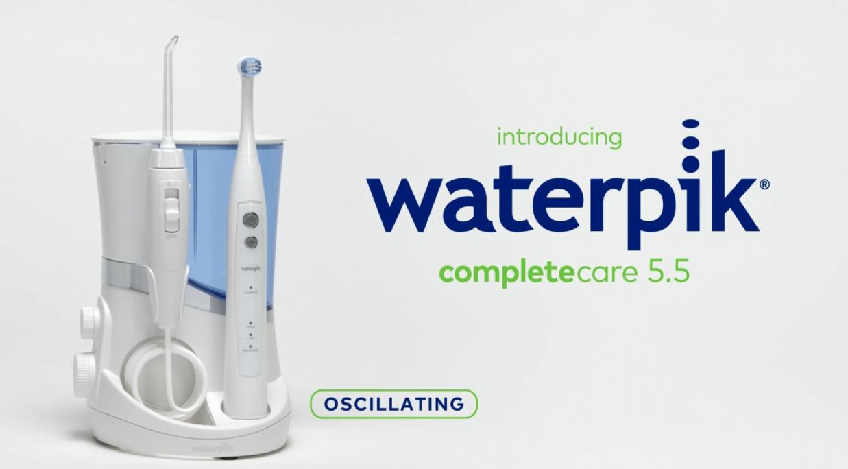 Waterpik® Complete Care 5.5 Flosser + Oscillating Toothbrush System in White Bed Bath & Beyond
