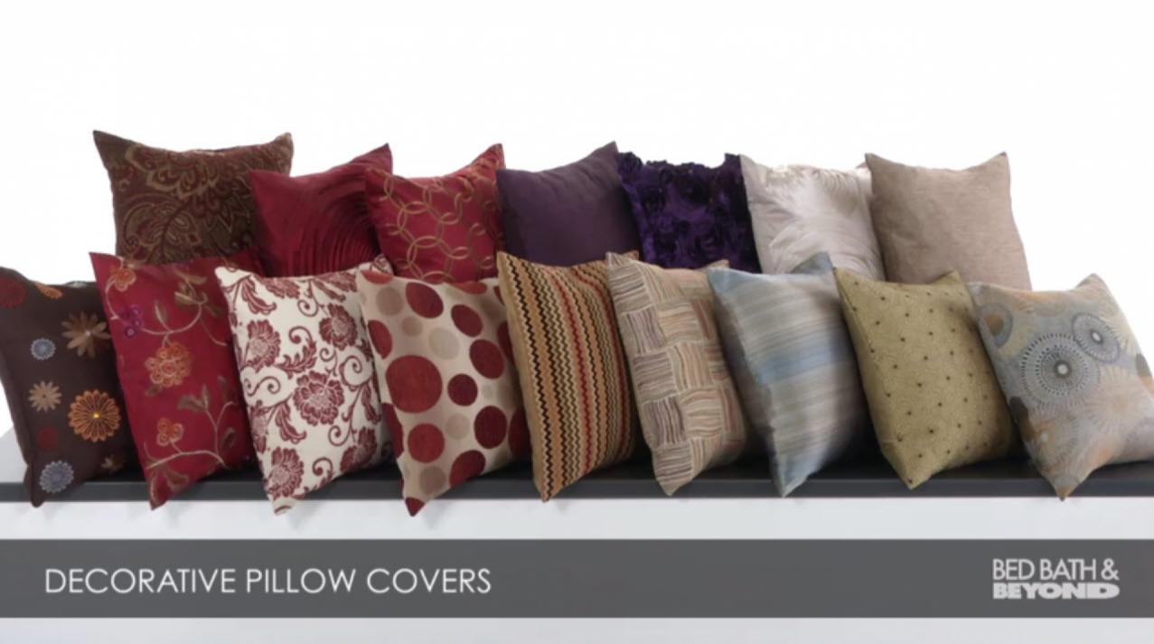 decorative pillows bed bath and beyond