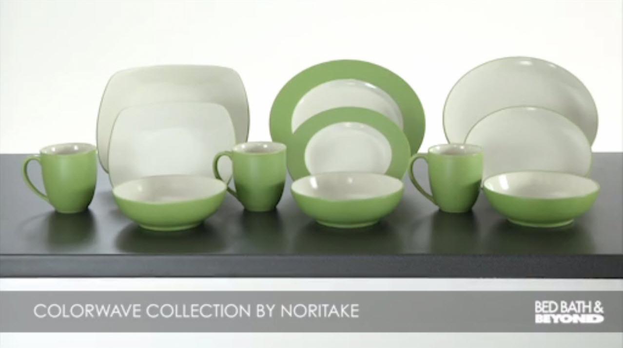 Noritake® Colorwave Rim Dinnerware Collection in Green - Bed Bath ... Noritake® Colorwave Rim Dinnerware Collection in Green - Bed Bath ...