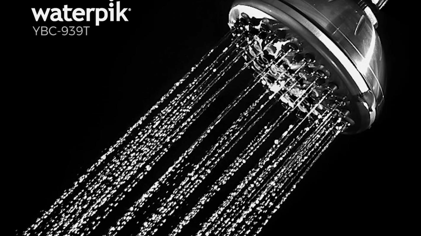 Waterpik Elite Carson 9 Setting Fixed Showerhead With Powerpulse Watch The For Waterpik Reg Elite Trade Carson 9 Setting Fixed Showerhead With Powerpulse