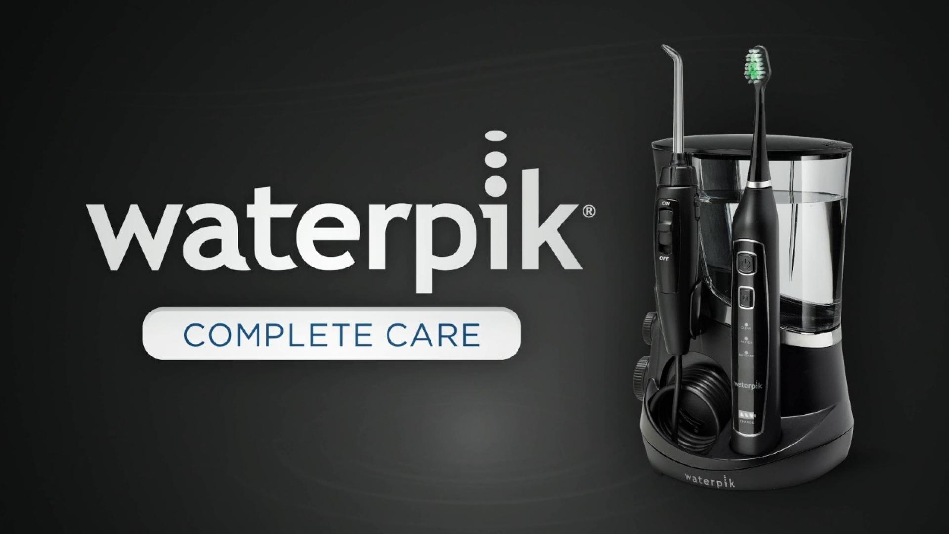 Waterpik® Complete Care 5.0 Flosser + Sonic Toothbrush System in White Bed Bath & Beyond