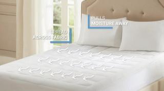 smart cool by sleep philosophy smart cool microfiber coolmax mattress pa