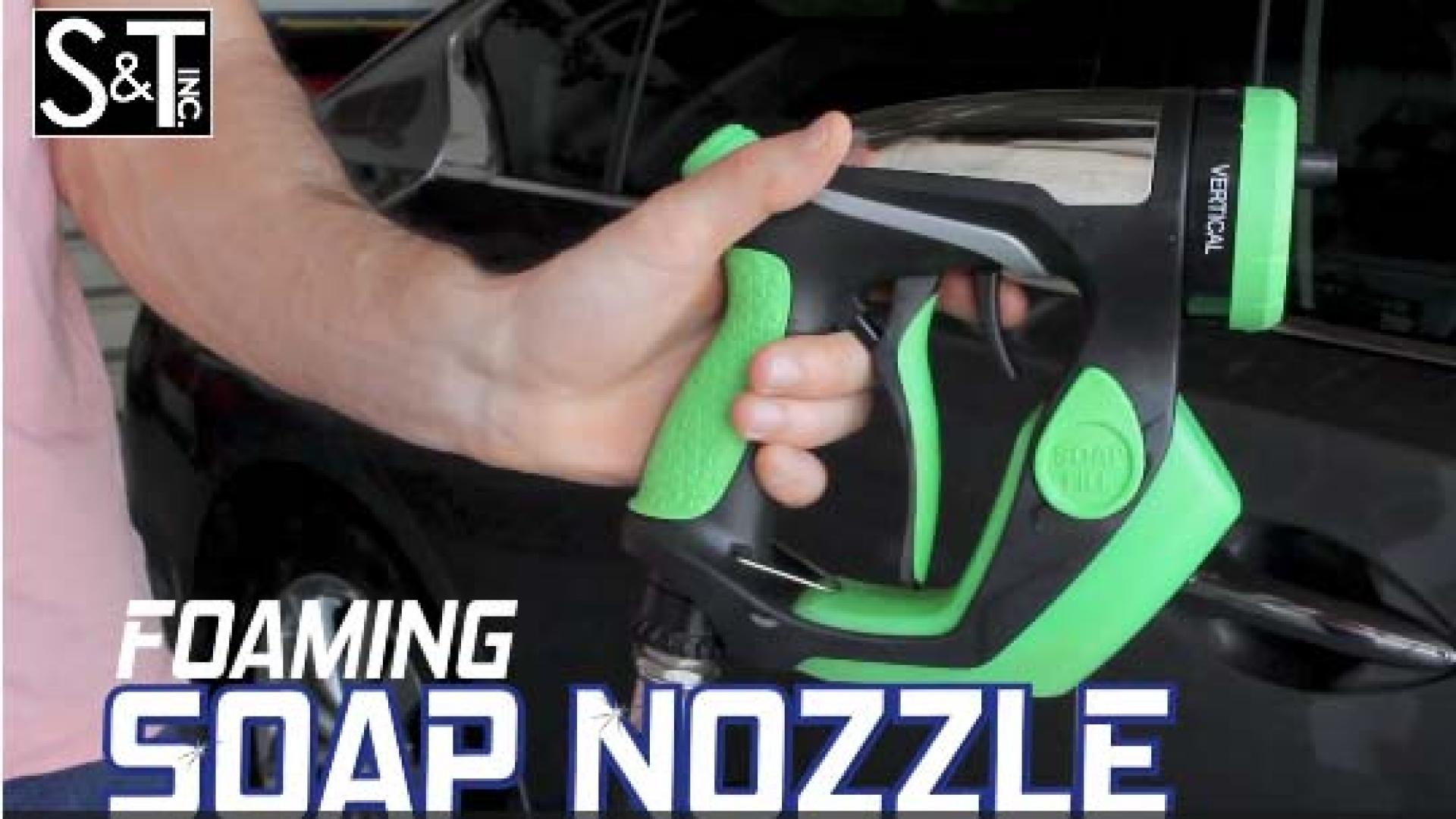 Viking Car Care Viking Foaming Soap Nozzle Washes Your Car in Half